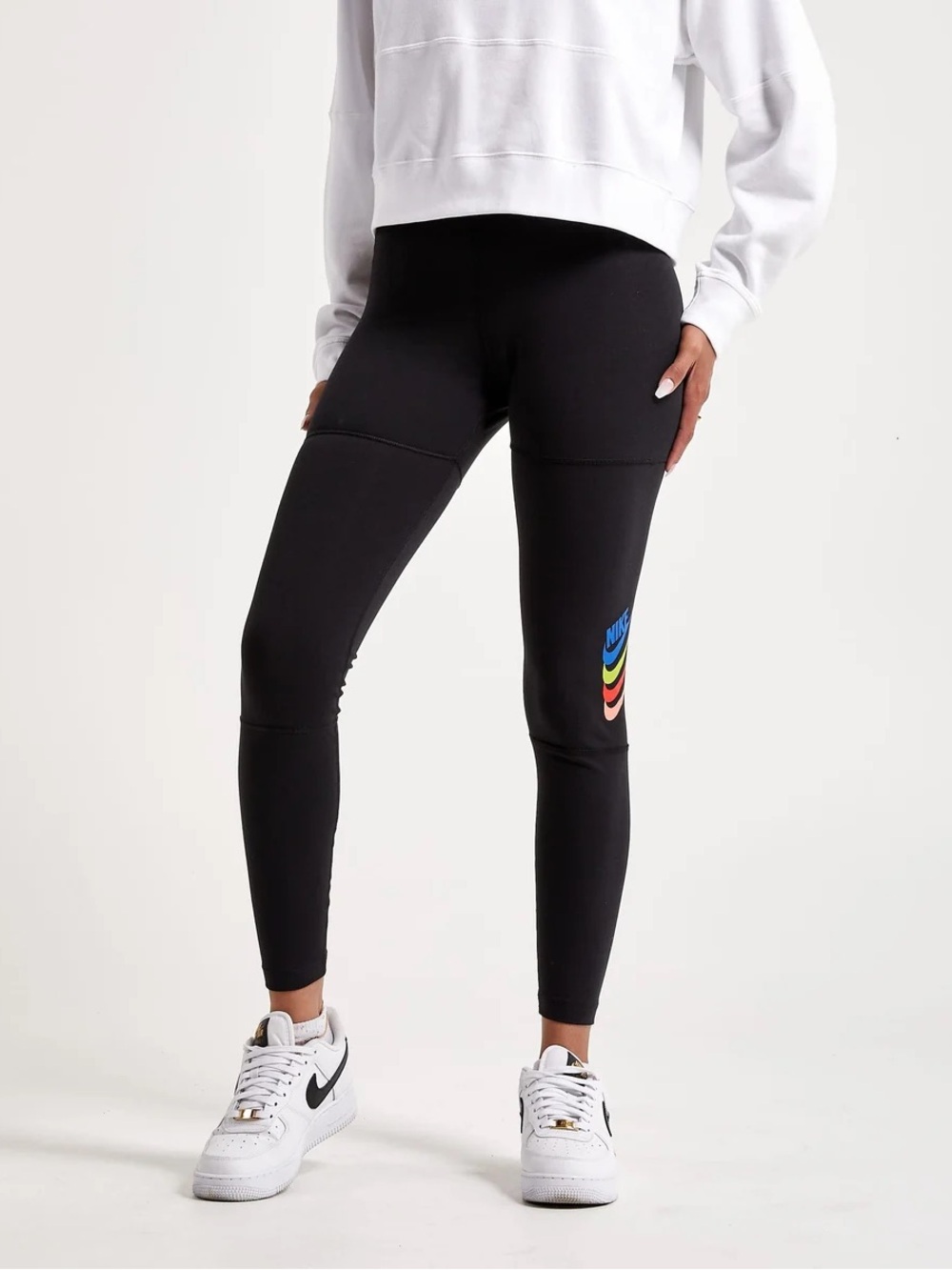 NWT Nike Women’s Sportswear High-Waisted Printed Leggings - Size 3X